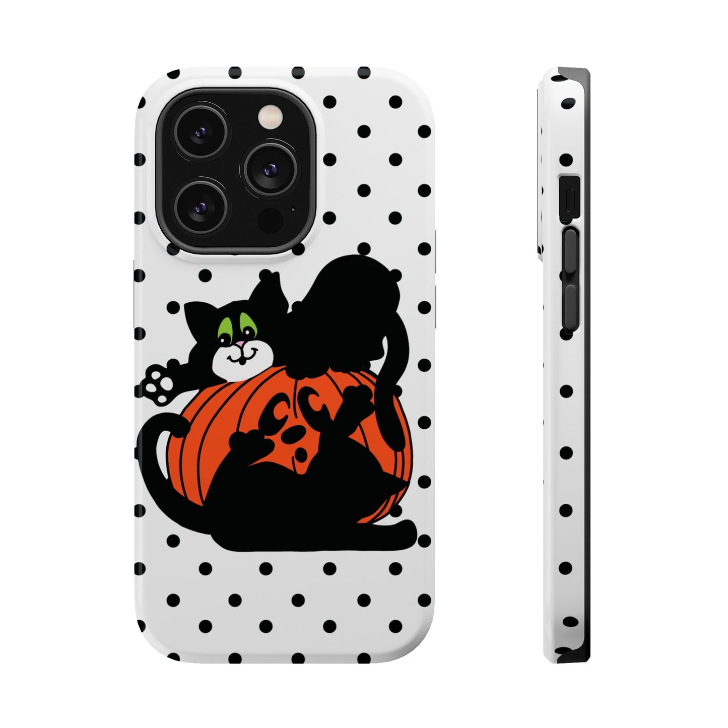 Pumpkin Kitty MagSafe Case